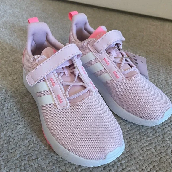 adidas | Shoes | Adidas Kids Shoes Pink And White | Poshmark